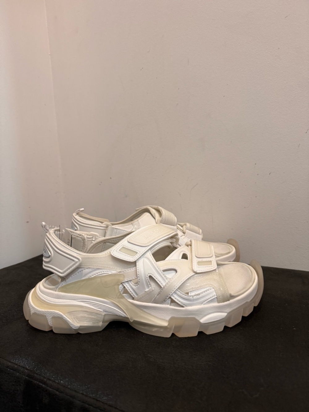 Balenciaga Track Sandals White – Size EU 40 / US 10 – Excellent Condition - Picture 3 of 10